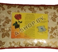 Подушка "Элант" с наполнителем из лузги гречихи 60х40 Подушка "Элант" с наполнителем из лузги гречихи 60х40