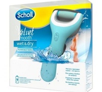 Пилка аккумуляторная роликовая Scholl Velvet Smooth Wet&Dry