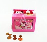 Интерактивная копилка "Кот воришка" Hello Kitty