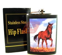 Фляжка подарочная Stainless Steel Hip Flask 9 oz, 280 мл