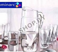 Набор стаканов с кувшином VOLARE H2349, 7 предметов на 6 персон