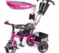 Детский трехколесный велосипед Super Trike A19-02B-5 цвет: розовый "0012"  