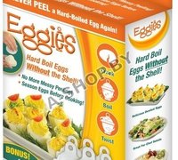 2 шт. Формы для варки яиц без скорлупы Eggies (яйцеварка Эггис) 