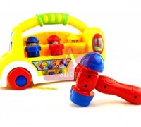 Игрушка развивающая для малышей Весёлый грузовичок на колёсах Play Smart 7070 "0012"