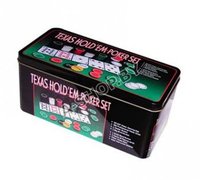 Профессиональный набор для покера: покер в коробке G-22 (200 шт.)