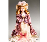 Фарфоровая кукла "Сара" 36 см.
