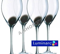 Фужеры для вина Luminarc DRIP BLACK E2202, 0,35 л 4 шт.