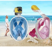 Маска для снорклинга TRIBORD EASYBREATH