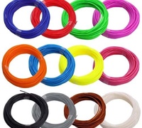 Цветной ABS-пластик для 3D ручек, 9 цветов на выбор по 10 м