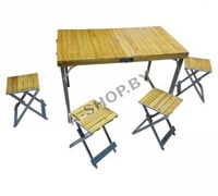 Складной туристический стол для пикника и похода Folding Portable Picnic Table DA4002 