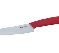 нож керам с красн ручк, бел лезвие 15см, 2 мм  K1515 Vampiro Bianco R3