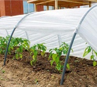 Парник-туннель 5 х 0,8 х0,8  м со спанбондом 