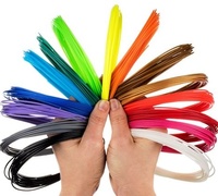 Цветной PLA-пластик для 3Д-ручек (15 цветов по 10м)