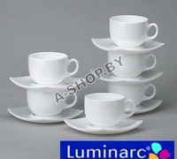 Чайный сервиз QUADRATO BLANC E8865 (C3111) ,0,22 л 6 персон  