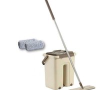 Комплект для уборки Помощница Scratch Cleaning Mop (ведро+швабра с самоотжимом)