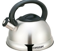 Чайник со свистком 2,7л Webber ВЕ-0547 сатин