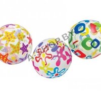Надувной мяч "Разноцветные" Intex 59040, 51 см
