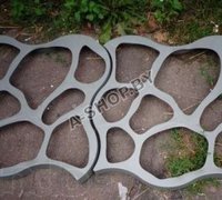 Форма для садовых дорожек круглые камни 80 х 80 см (1 шт.) (форма для тротуарной плитки) 