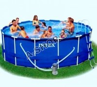 Каркасный бассейн Intex 56942 Metal Frame Pool 457 x 91